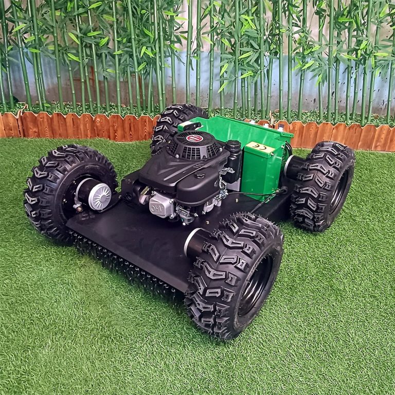 Top 3 wireless radio control rubber track slope lawn trimmer manufacturers in China