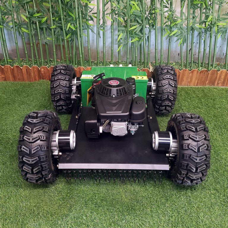 remote control track-mounted weed mower factories
