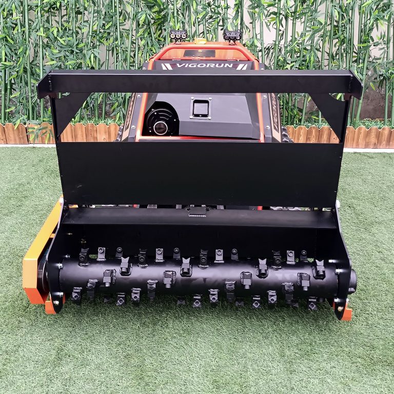 Factory Direct Sales Radio Controlled Rubber Track Forestry Mulcher Online